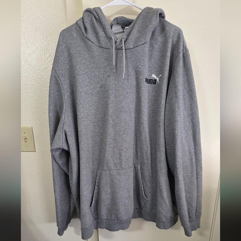 Puma Men's Classic Gray Hoodie